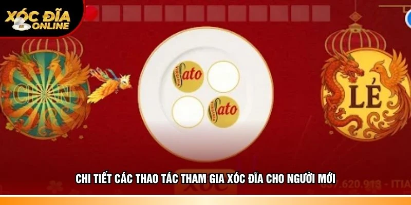 Chi tiết các thao tác tham gia xóc đĩa cho người mới