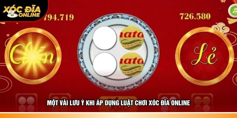 Chia sẻ các lưu ý khi áp dụng luật chơi xóc đĩa online