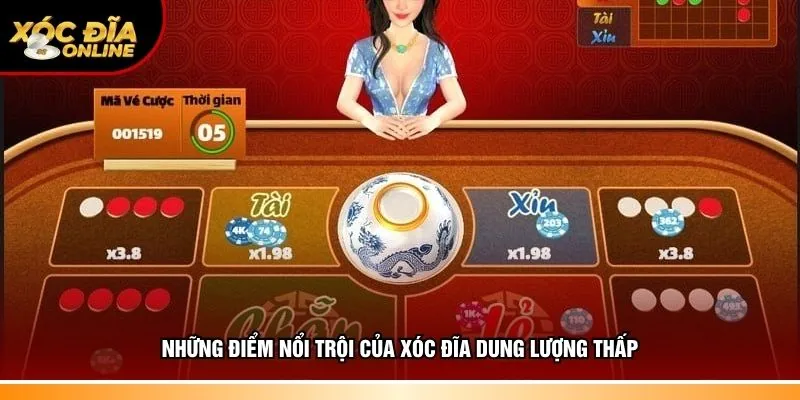 Những điểm đặc sắc của xóc đĩa dung lượng thấp